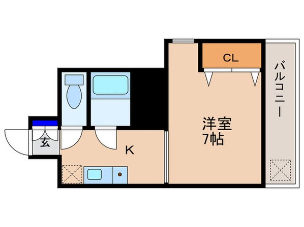 メゾンフレグランスの物件間取画像